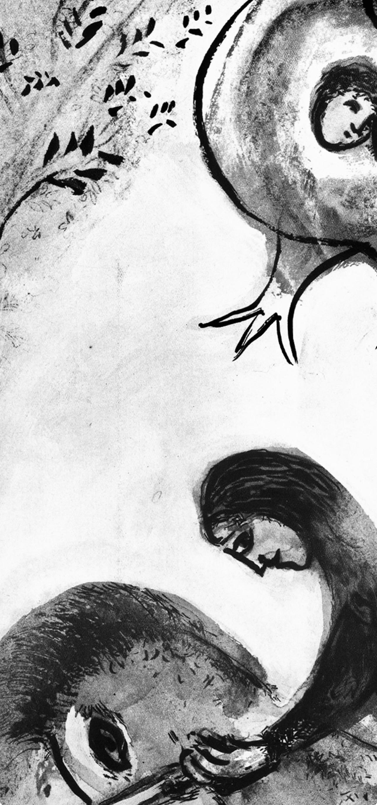 Marc Chagall, The Horseman and the Bird, from Tales of Boccaccio, 1950 For Sale 3