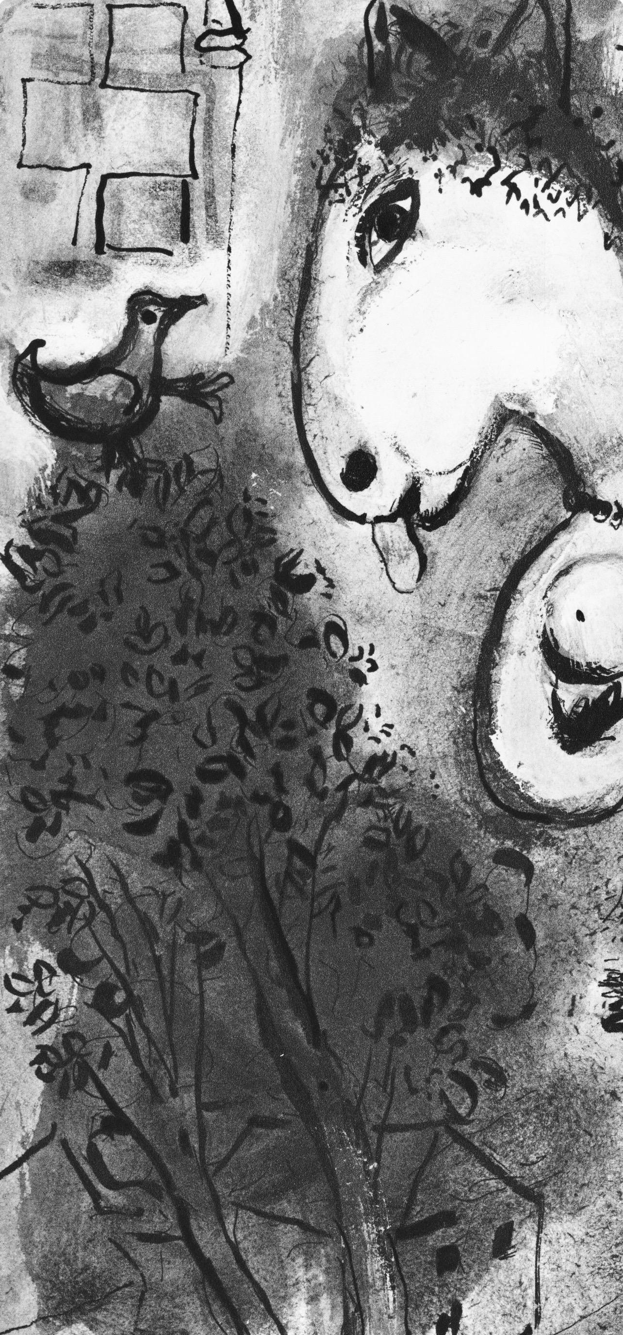 Marc Chagall, The Horse and the Lover, from Tales of Boccaccio, 1950 For Sale 2