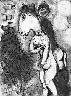 Marc Chagall, The Horse and the Lover, from Tales of Boccaccio, 1950