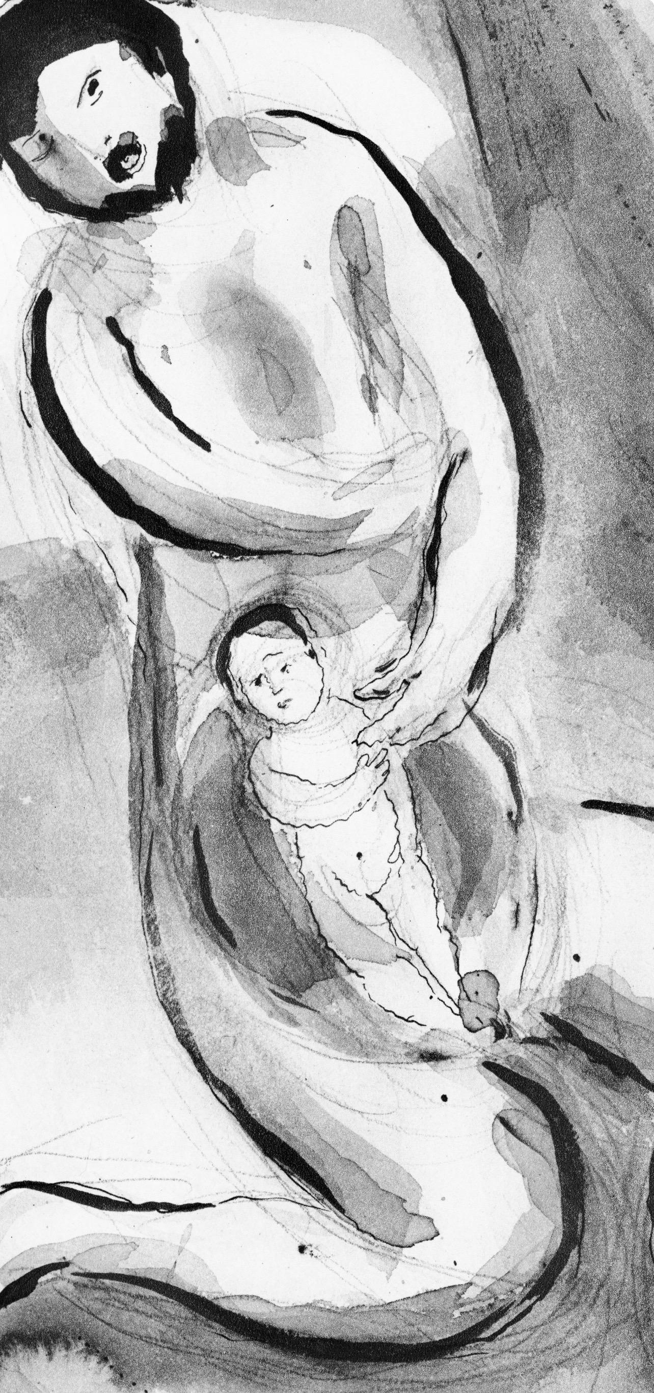 Marc Chagall, The Birth, from Tales of Boccaccio, 1950 For Sale 2