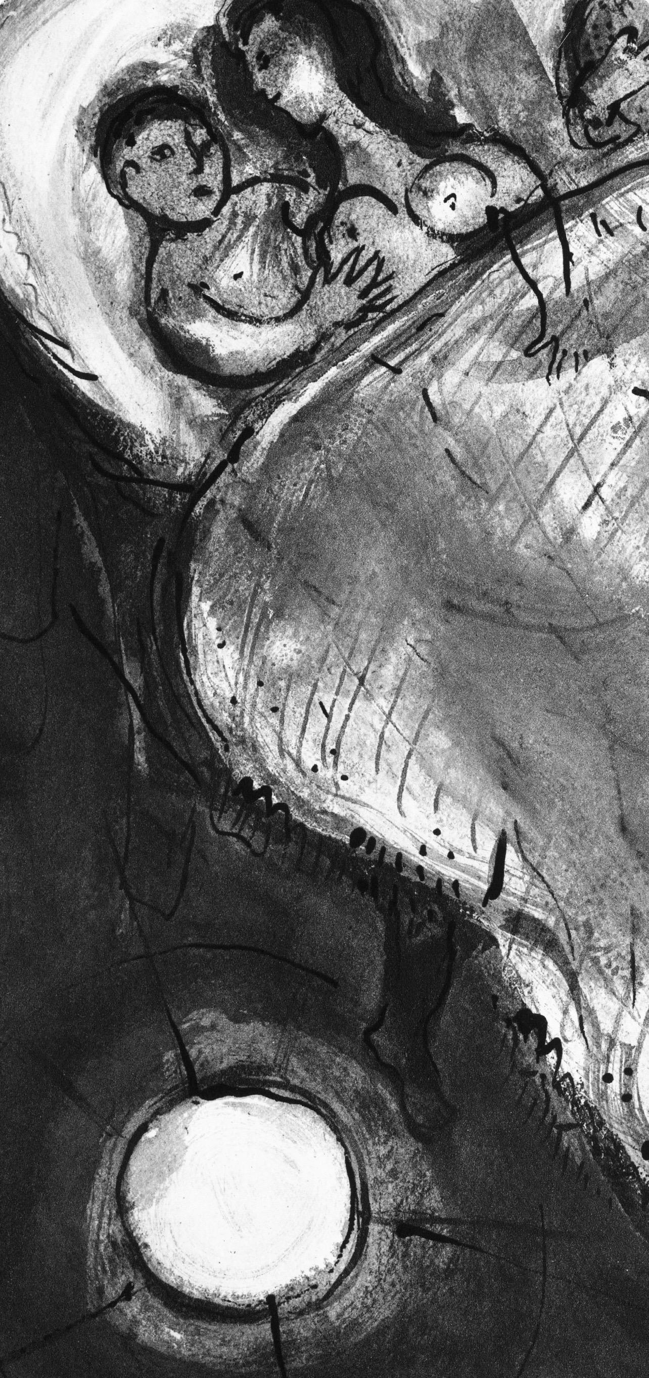 Marc Chagall, The Bed, from Tales of Boccaccio, 1950 For Sale 3