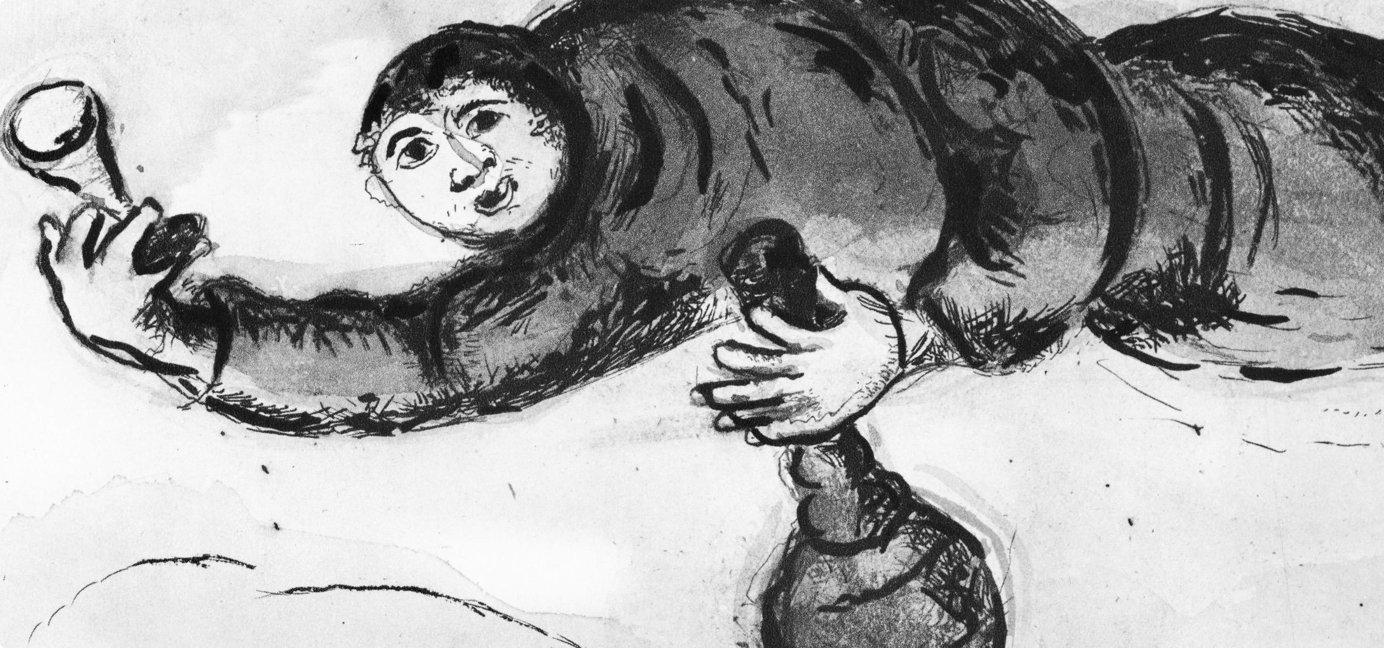 Komposition, Contes de Boccace, Verve: Revue Artistique et Littéraire – Print von Marc Chagall