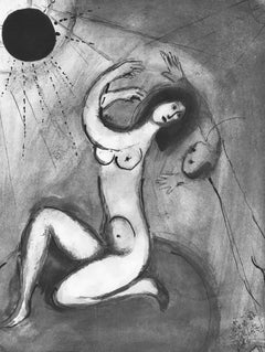 Marc Chagall, The Black Sun, from Tales of Boccaccio, 1950