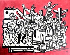 Léger, Komposition, Kontraste (nach)