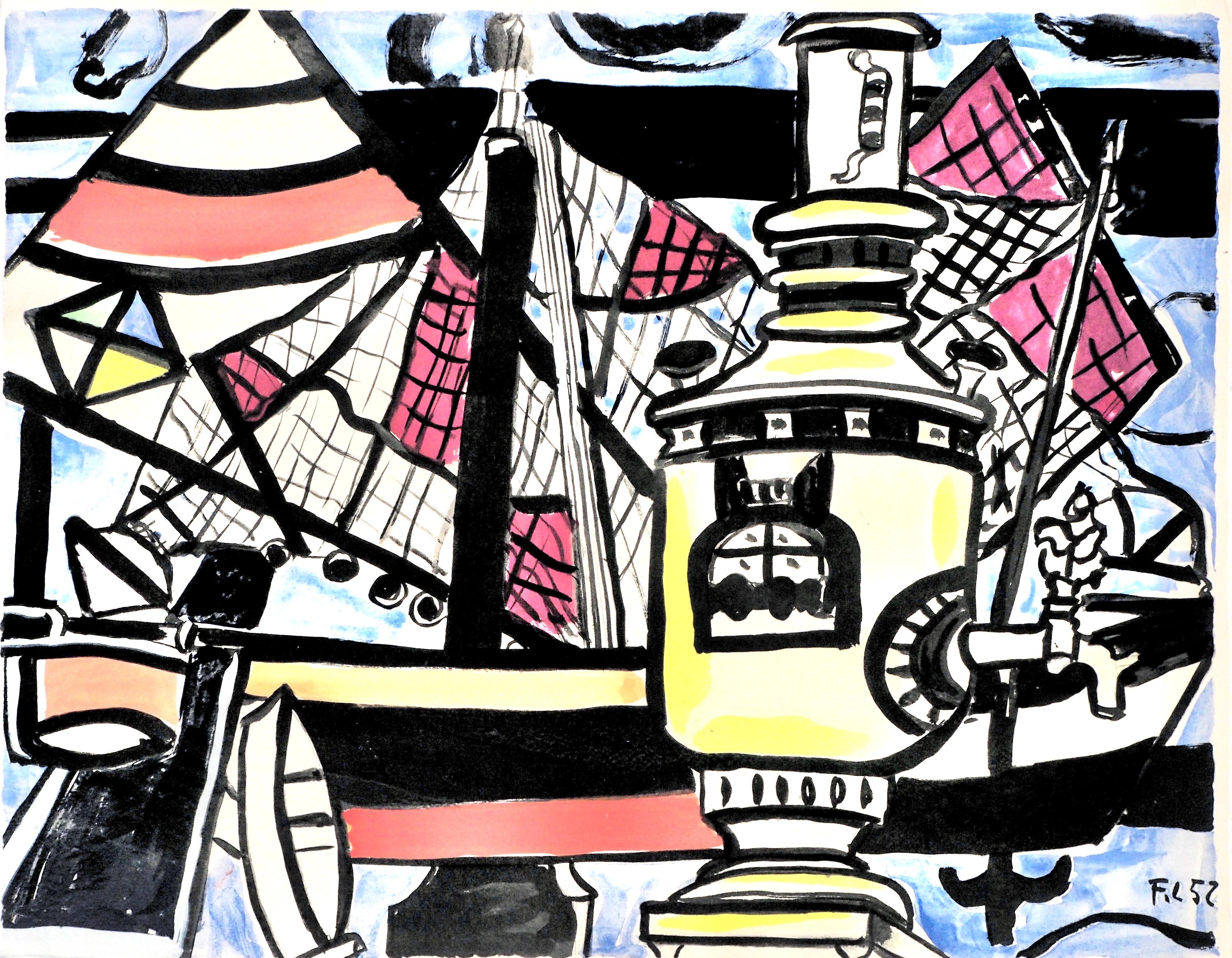 Fernand Leger, The Samovar, from Contrastes, 1959 (after)