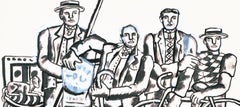Fernand Leger, The Team at Rest, from Contrastes, 1959 (after)