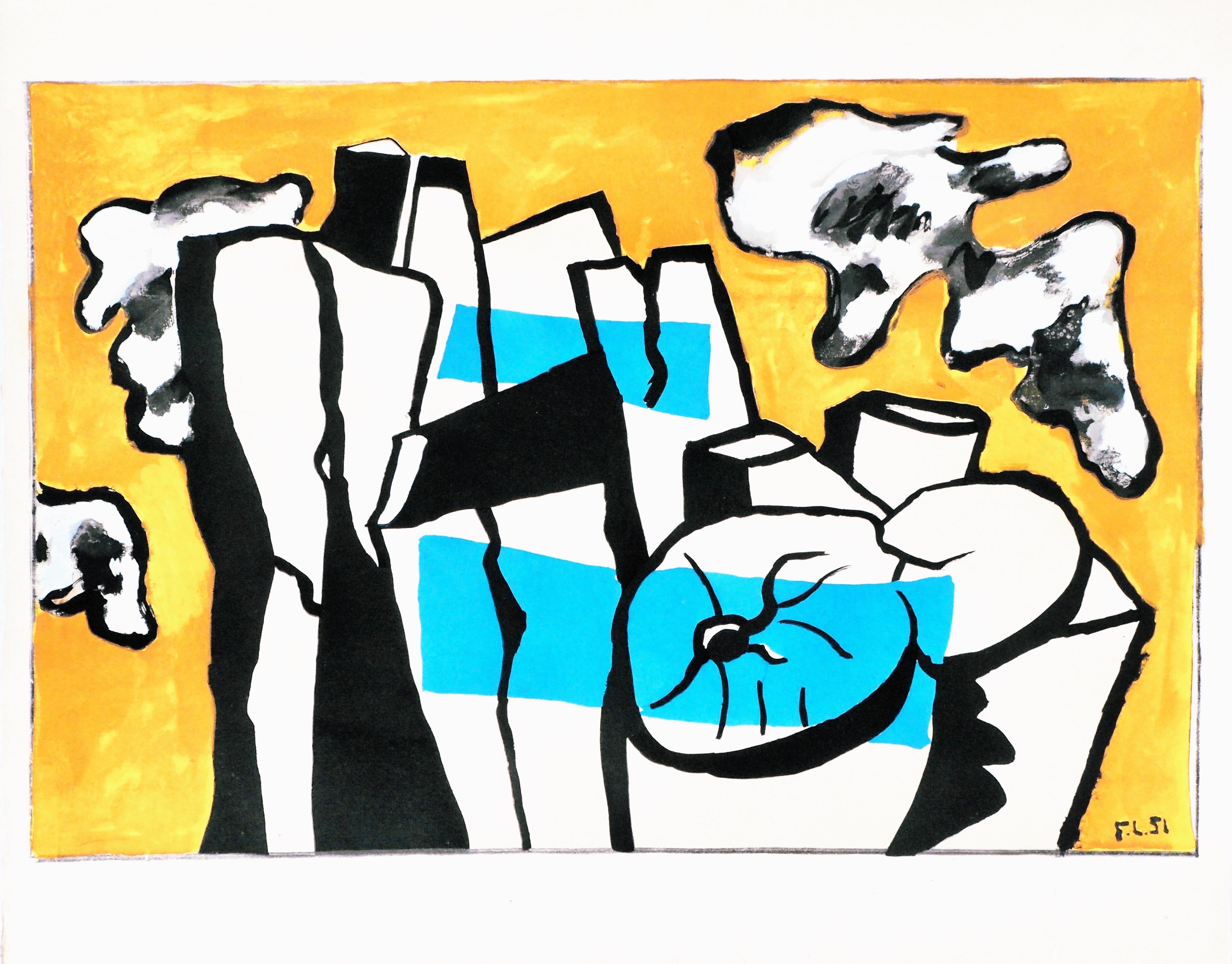 Fernand Leger, The Logs, from Contrastes, 1959 (after)