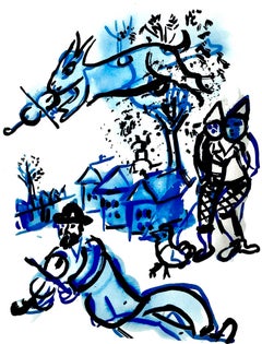 Chagall, Komposition, Couleur amour (nach)