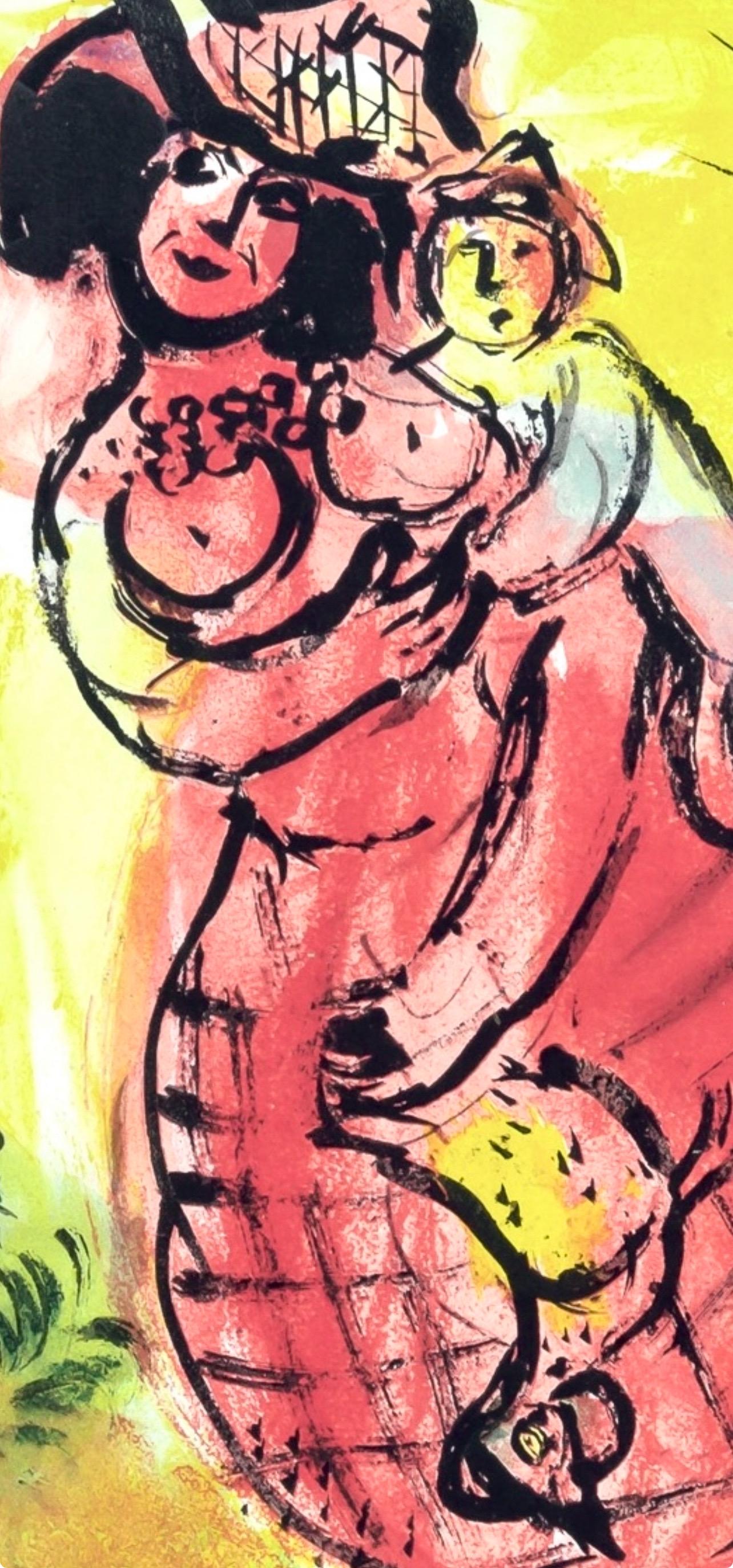 Chagall, Komposition, Couleur amour (nach) – Print von Marc Chagall