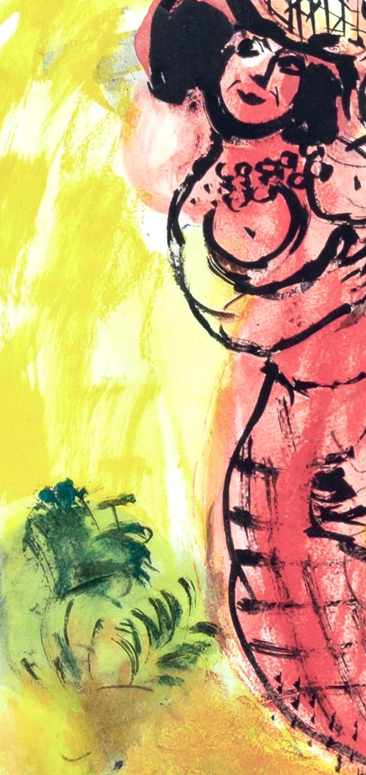 Chagall, Komposition, Couleur amour (nach) (Moderne), Print, von Marc Chagall