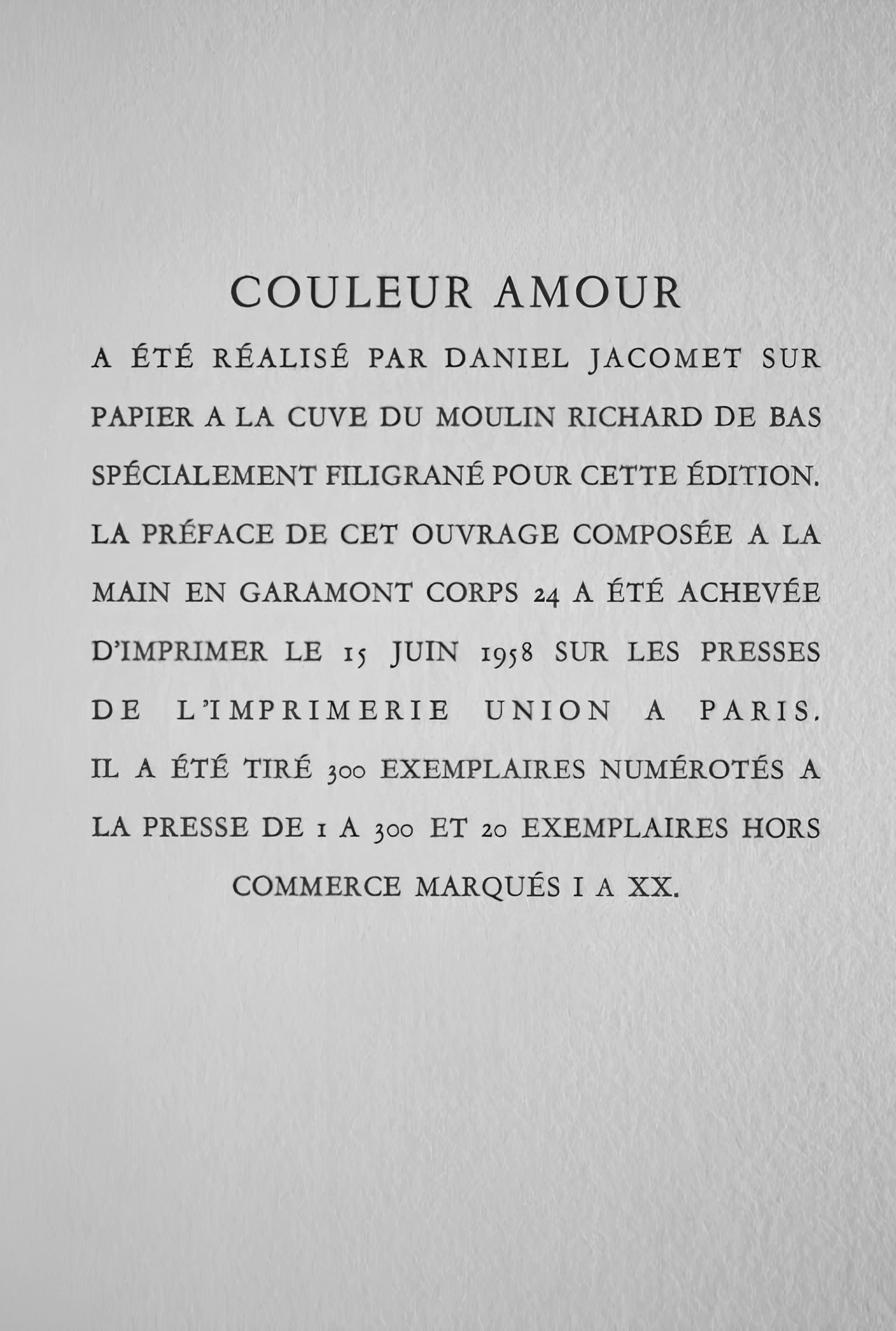 Chagall, Komposition, Couleur amour (nach) im Angebot 3