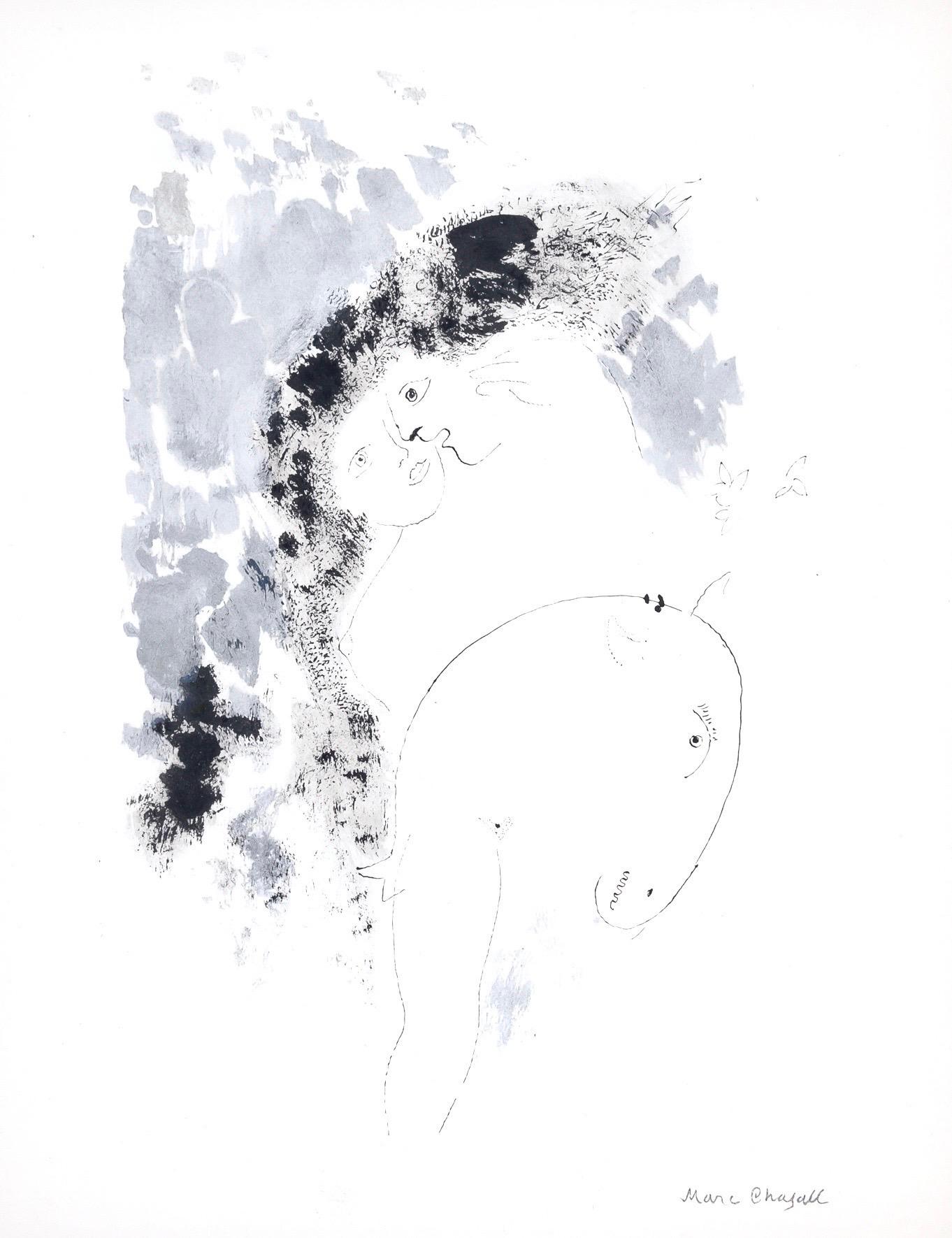 Marc Chagall, The Dawn, from Color of Love, 1958 (after)