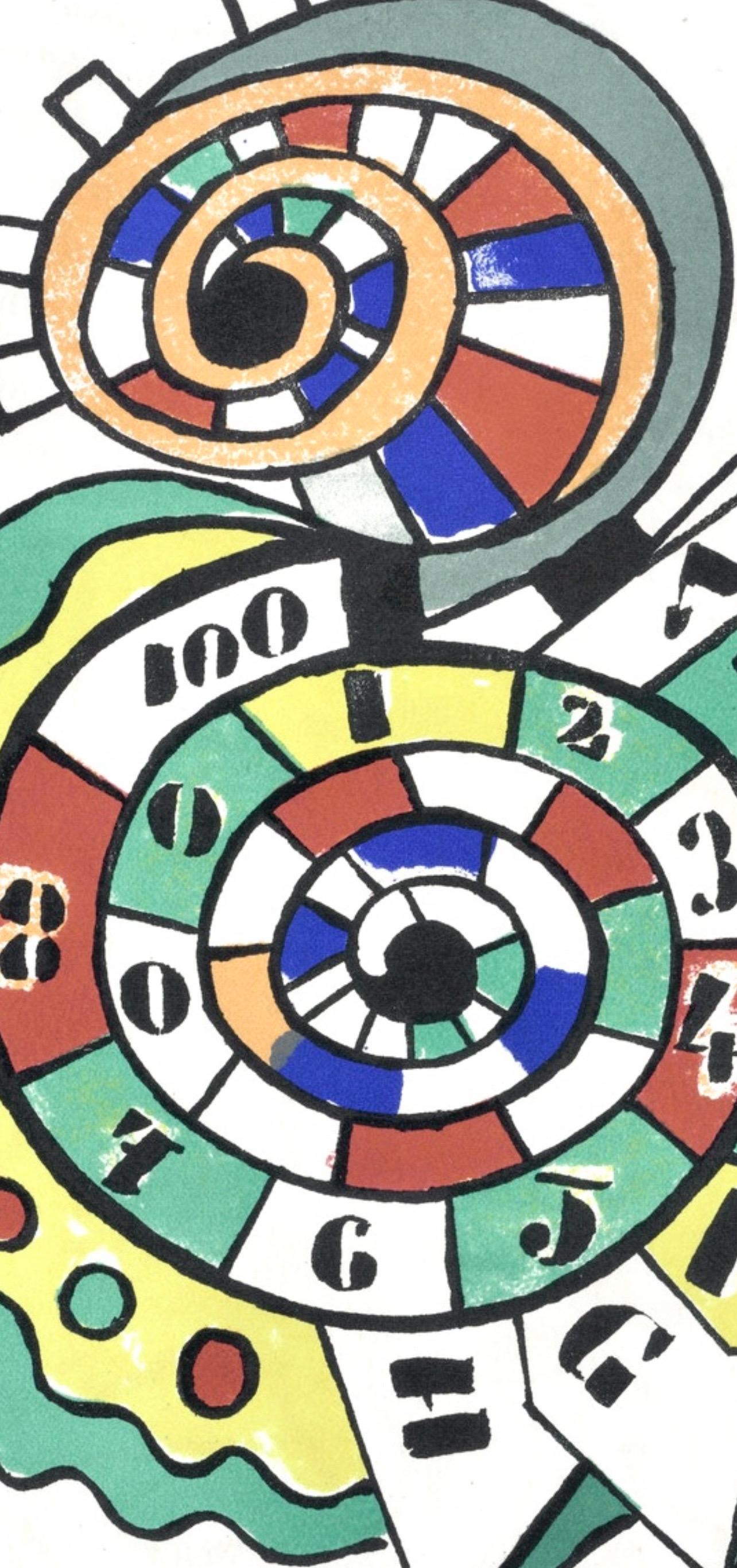 Fernand Leger, Plate 19, from Circus, 1950 - Print by Fernand Léger