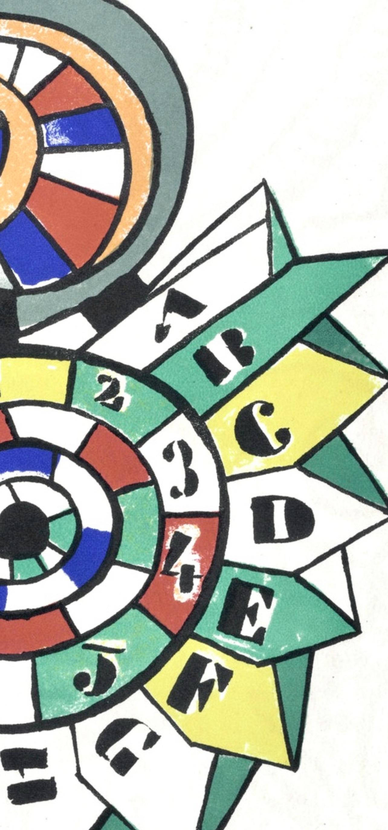 Fernand Leger, Plate 19, from Circus, 1950 - Modern Print by Fernand Léger