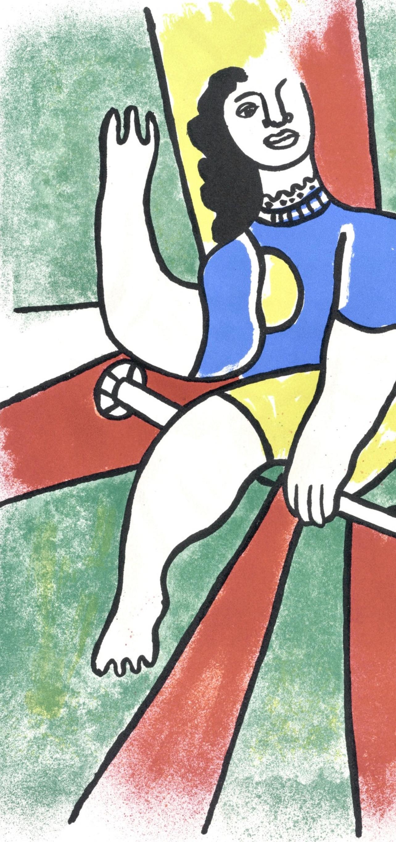 Fernand Leger, Plate 22, from Circus, 1950 - Modern Print by Fernand Léger