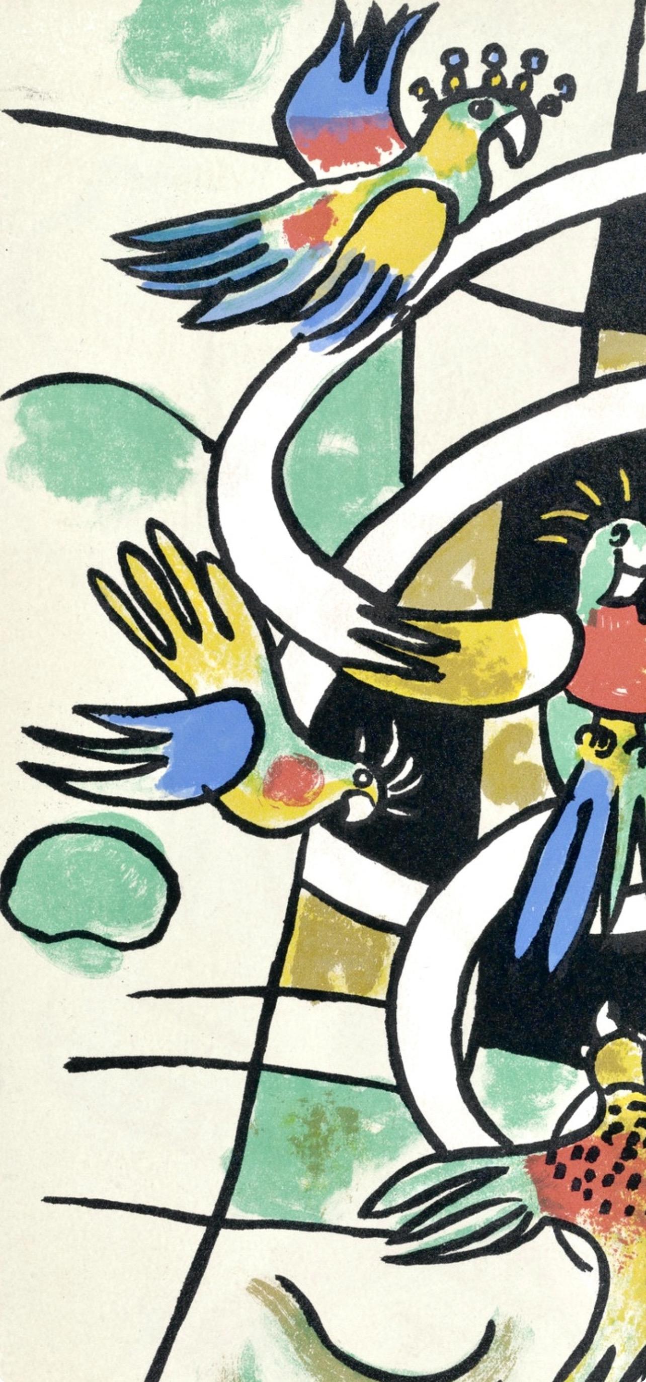 Fernand Leger, Plate 28, from Circus, 1950 - Modern Print by Fernand Léger