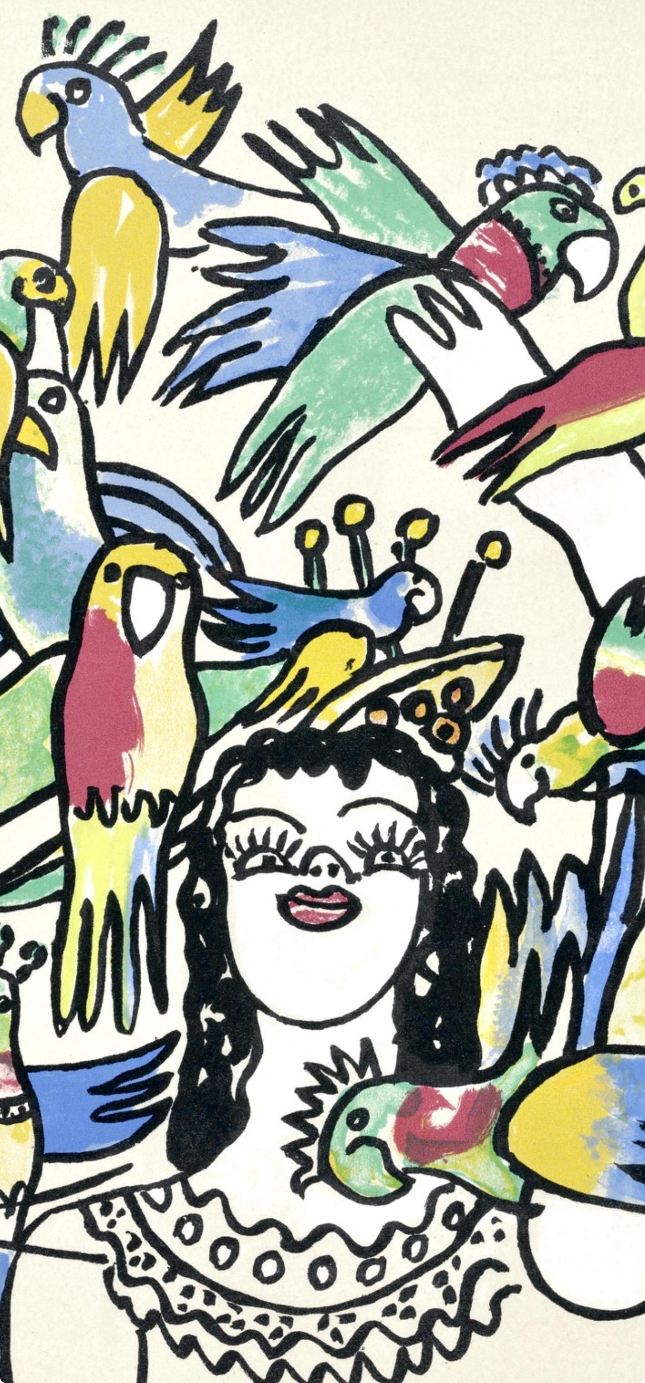 Fernand Leger, Plate 29, from Circus, 1950 - Print by Fernand Léger