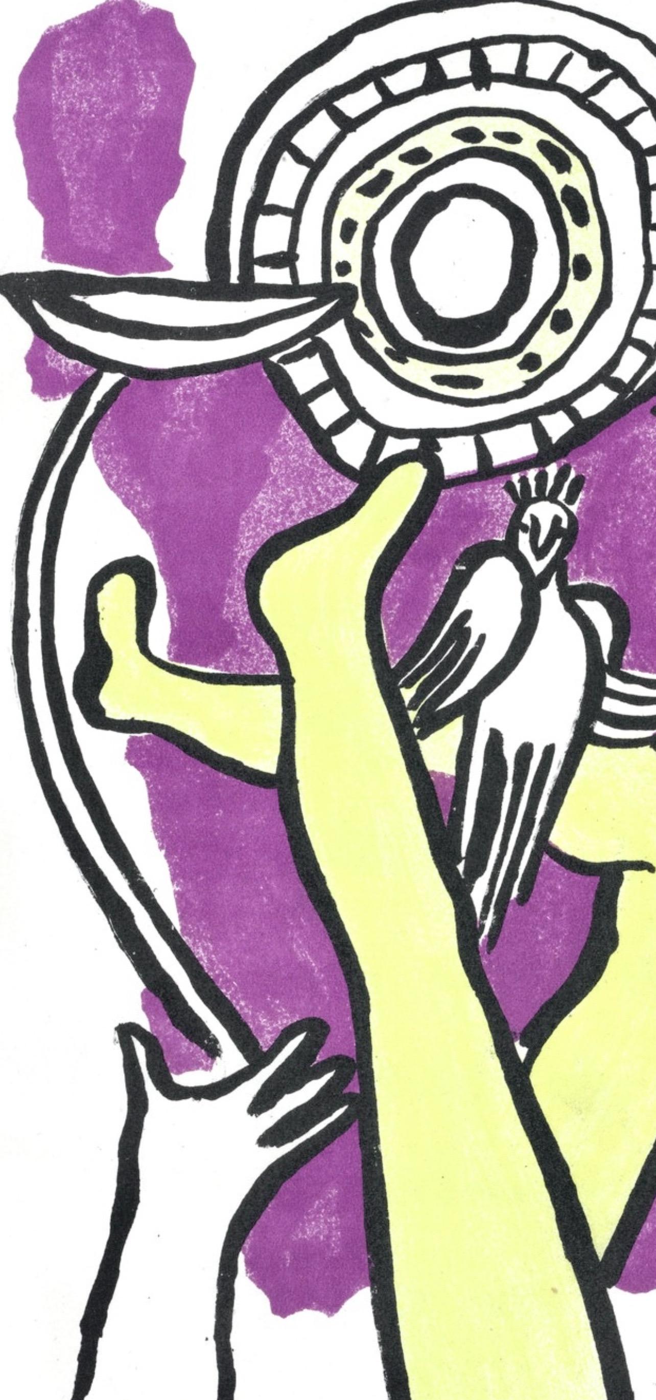 Fernand Leger, Plate 39, from Circus, 1950 - Modern Print by Fernand Léger