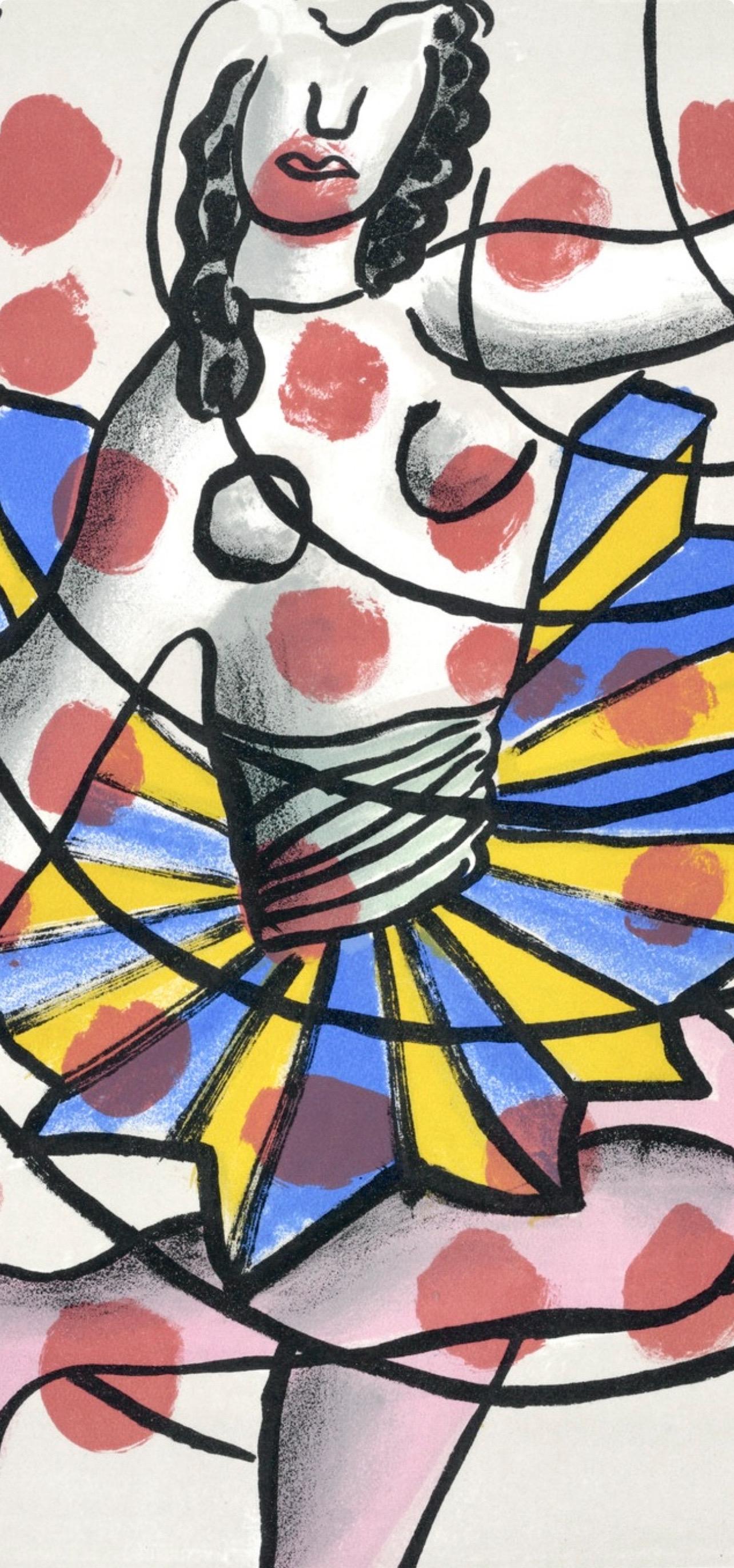 Fernand Leger, Plate 56, from Circus, 1950 - Print by Fernand Léger