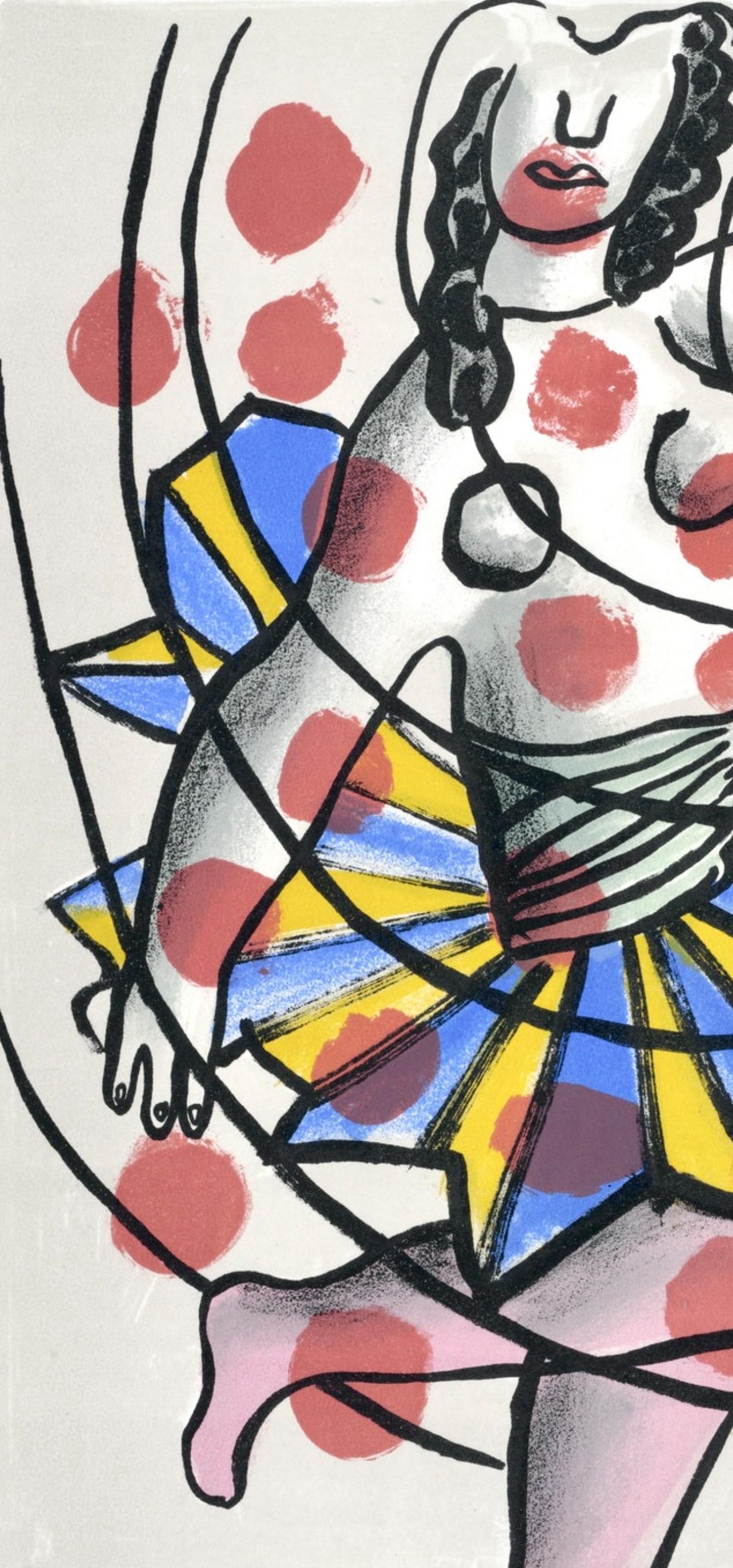 Fernand Leger, Plate 56, from Circus, 1950 - Modern Print by Fernand Léger