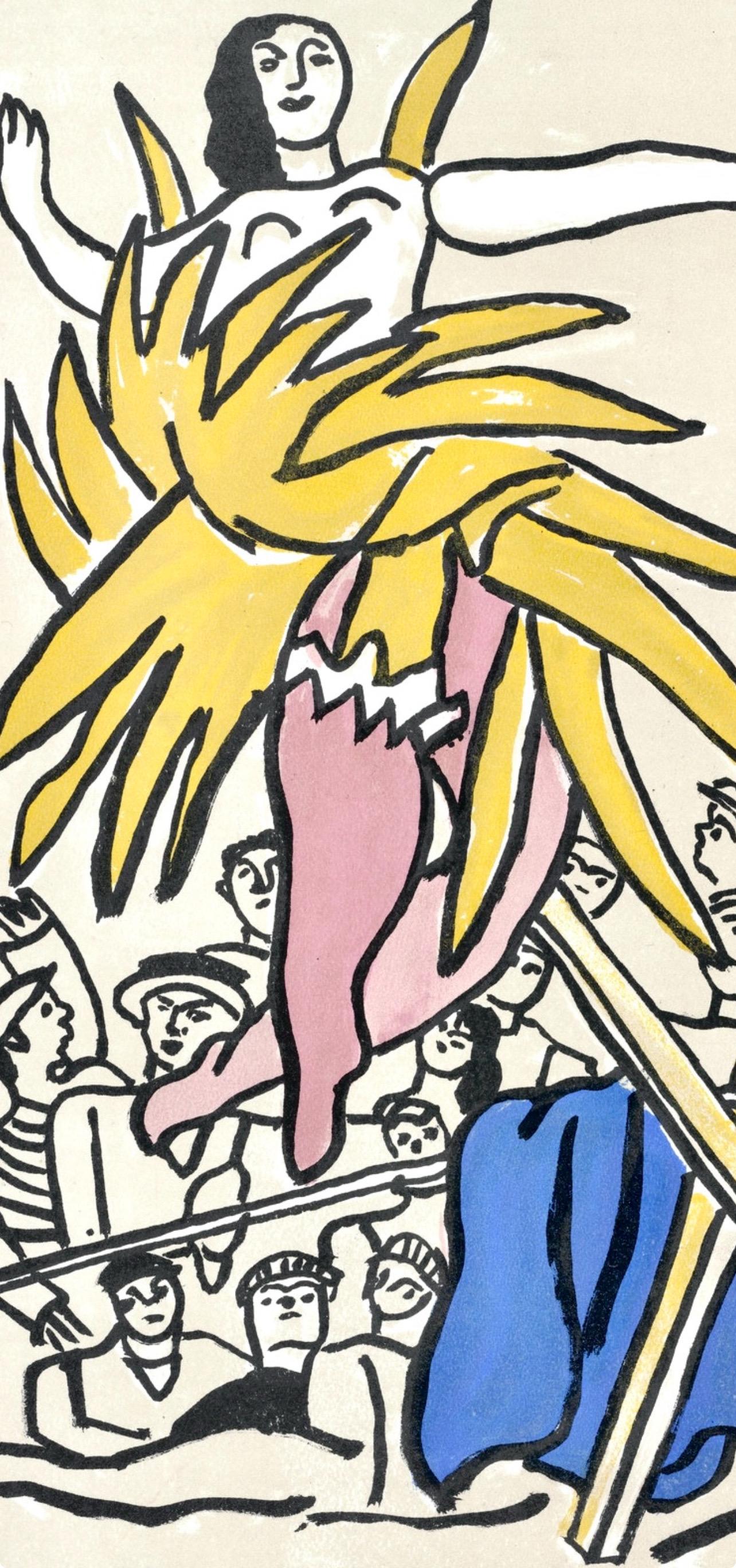 Fernand Leger, Plate 60, from Circus, 1950 - Print by Fernand Léger