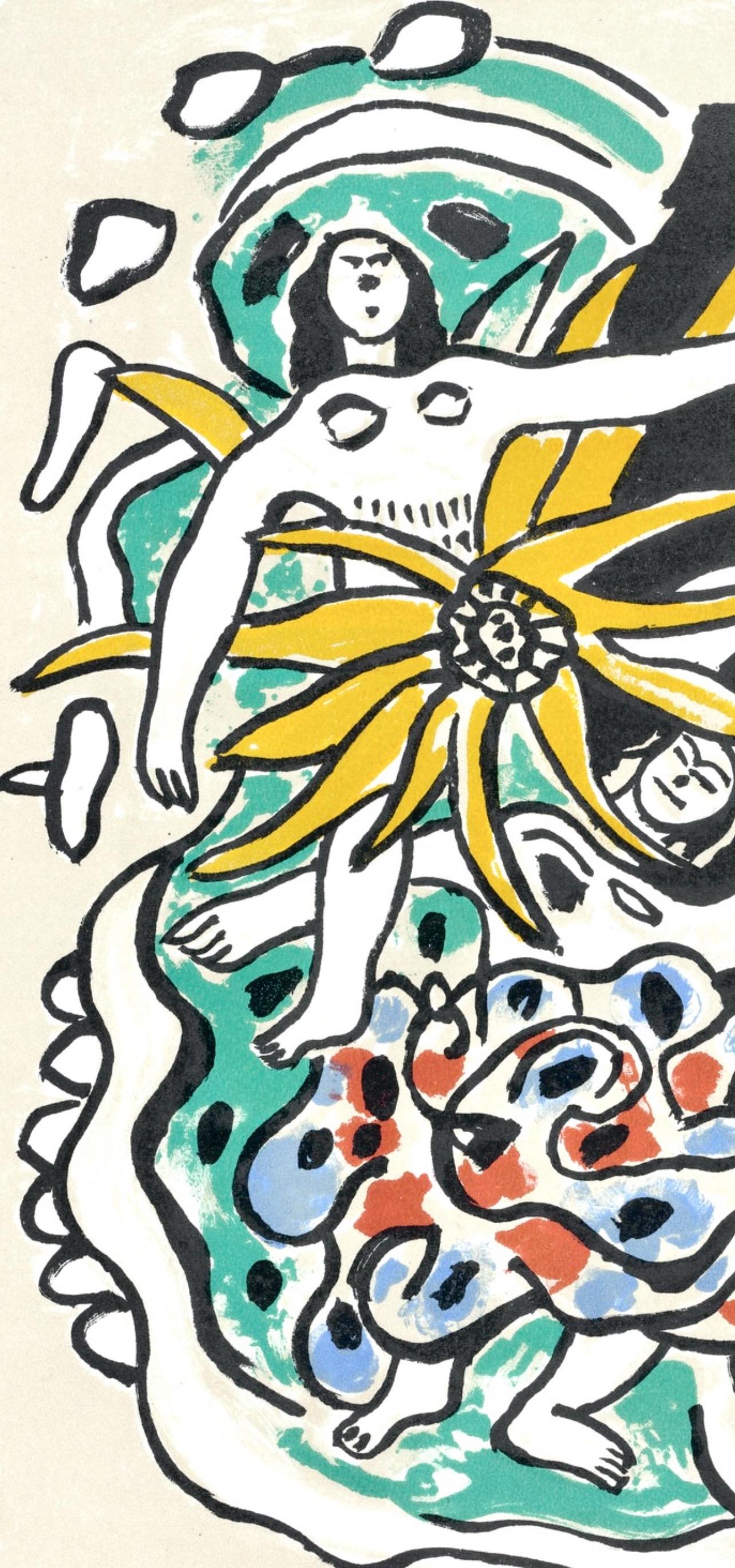 Fernand Leger, Plate 61, from Circus, 1950 - Print by Fernand Léger