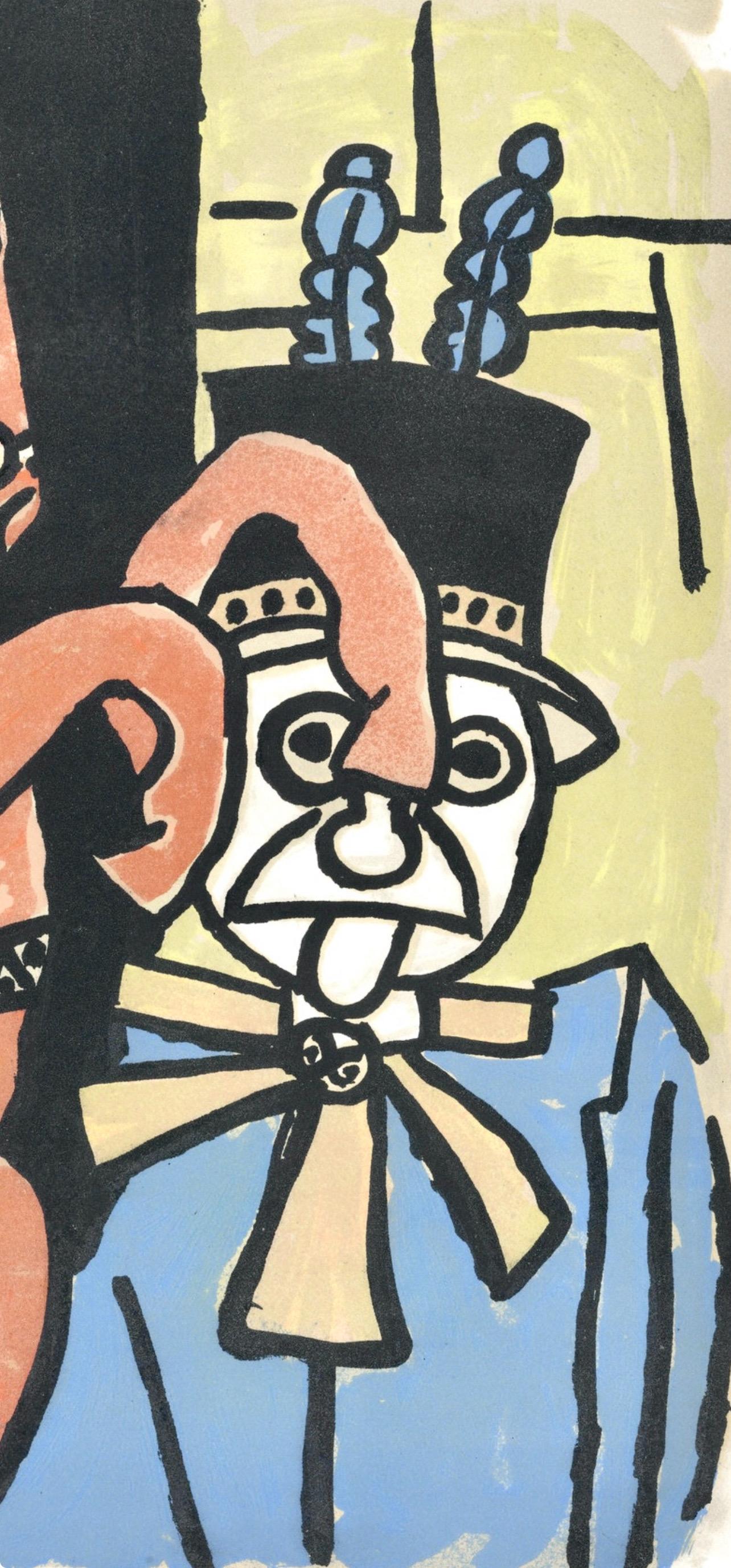 Fernand Leger, Plate 68, from Circus, 1950 - Print by Fernand Léger