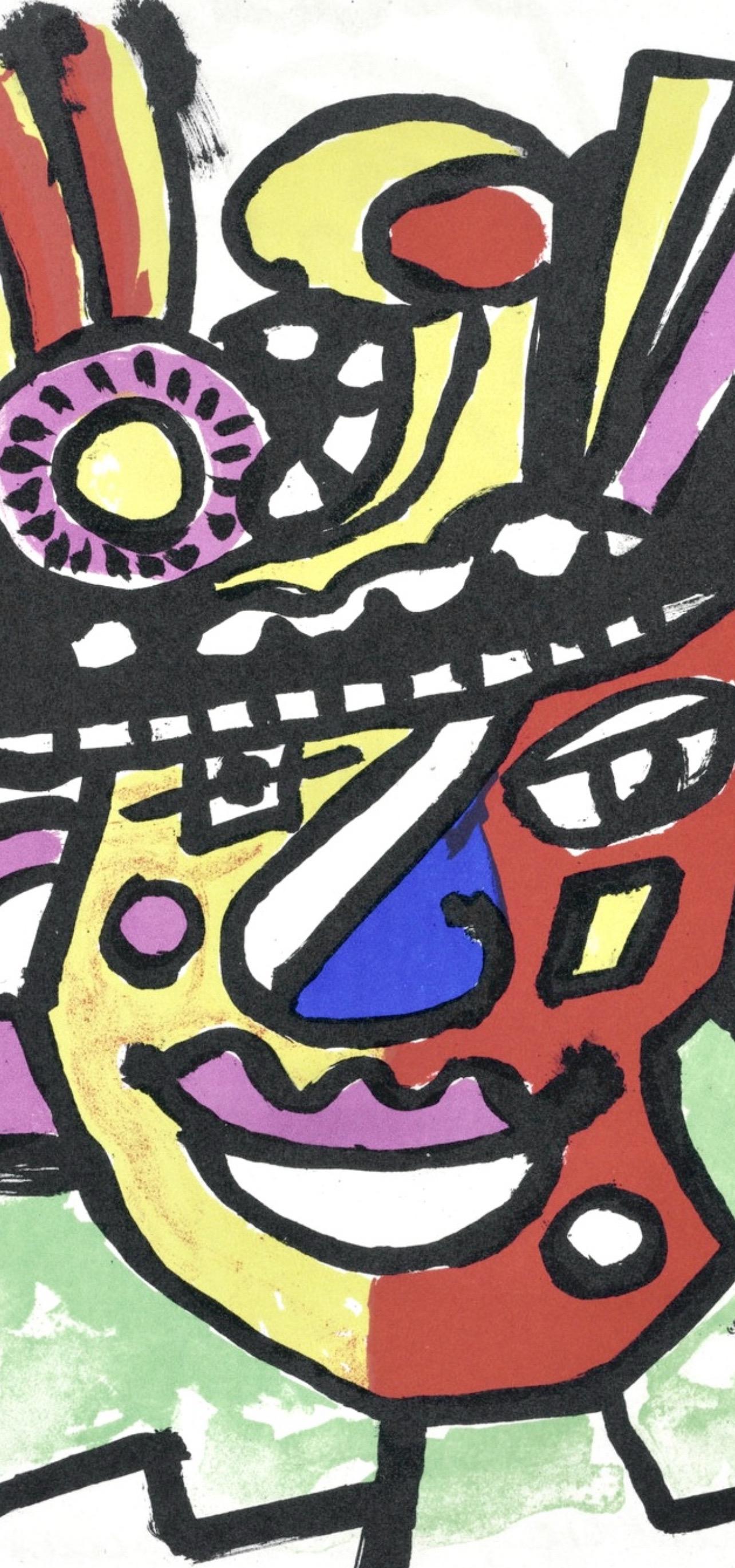 Fernand Leger, Plate 74, from Circus, 1950 - Print by Fernand Léger