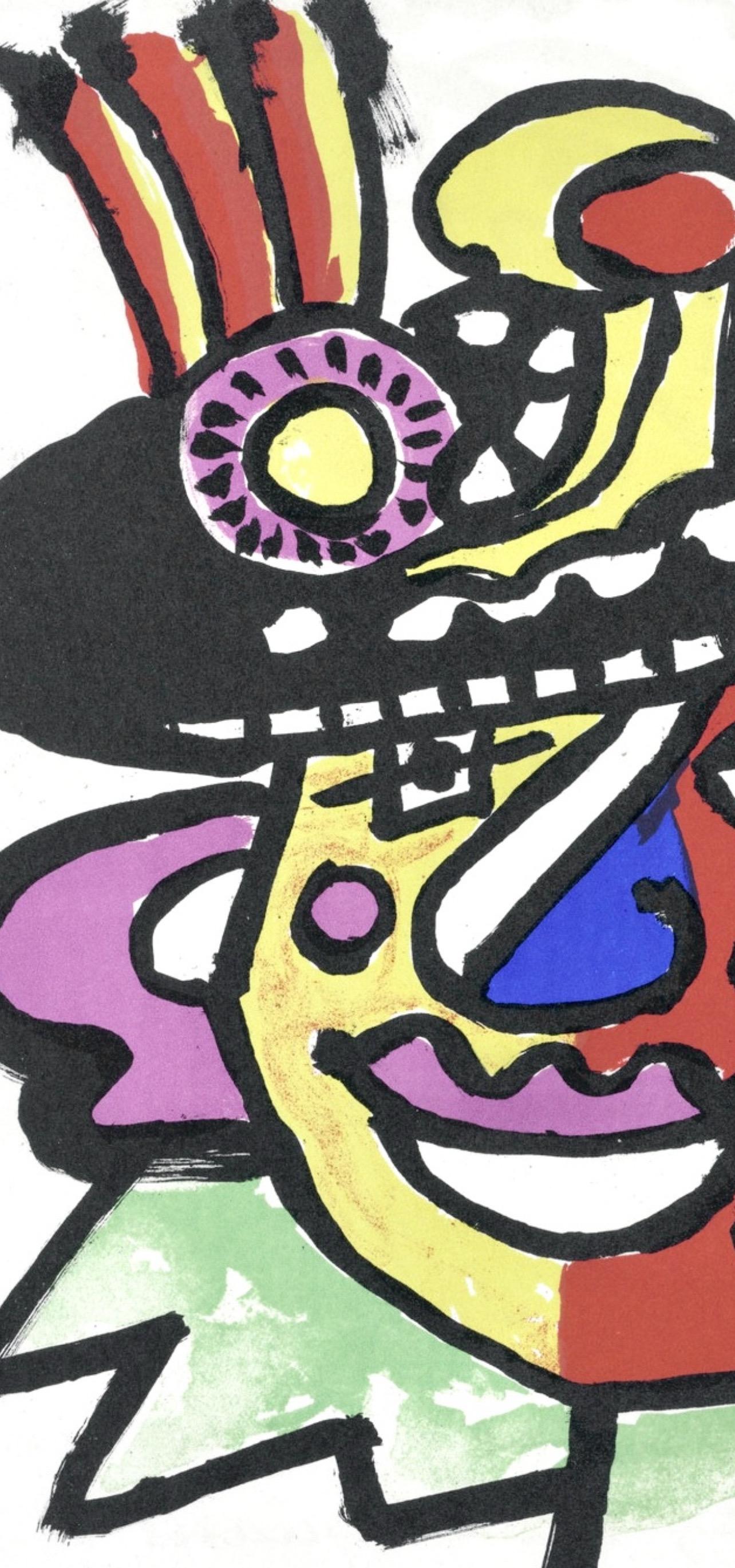 Fernand Leger, Plate 74, from Circus, 1950 - Modern Print by Fernand Léger