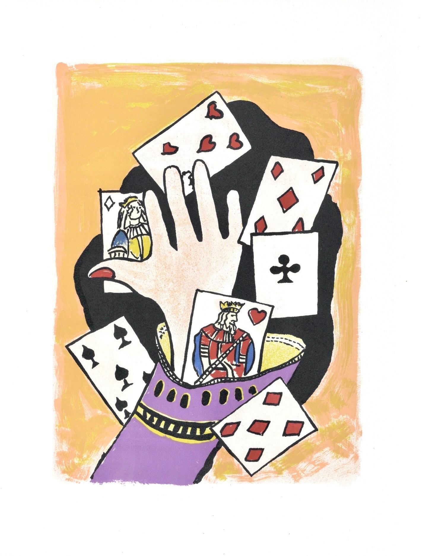 Fernand Leger, Plate 93, from Circus, 1950