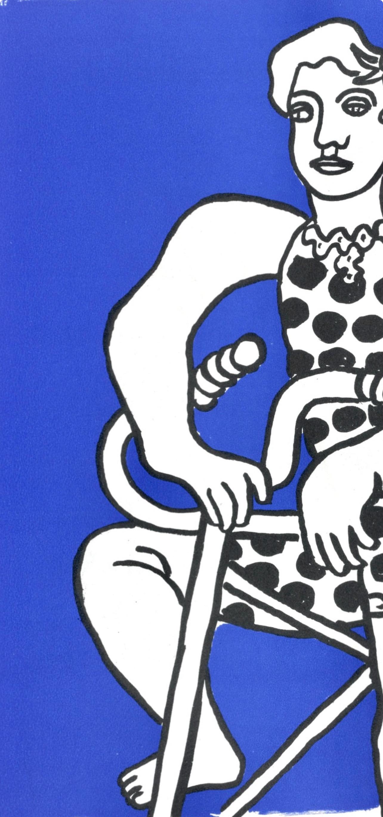 Fernand Leger, Plate 106, from Circus, 1950 - Modern Print by Fernand Léger