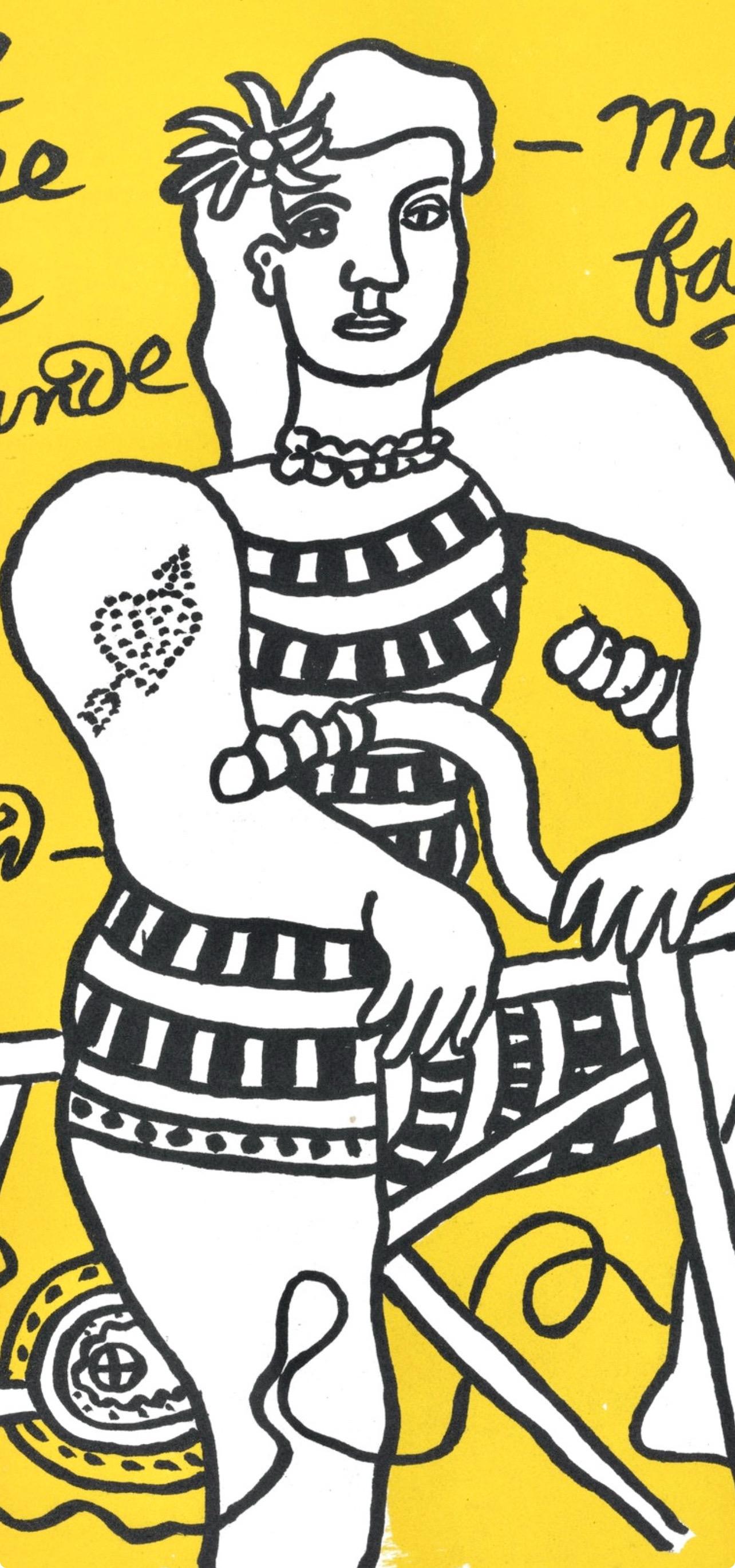 Fernand Leger, Plate 111, from Circus, 1950 - Print by Fernand Léger