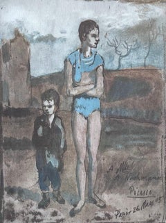 Picasso, Harlequin and Boy, Picasso : quinze dessins (d'après)