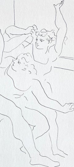Pablo Picasso, Four Ballet Dancers, from Fifteen Drawings, 1946 (after)