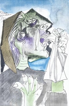 Picasso, Femme endormie, Picasso : quinze dessins (après)