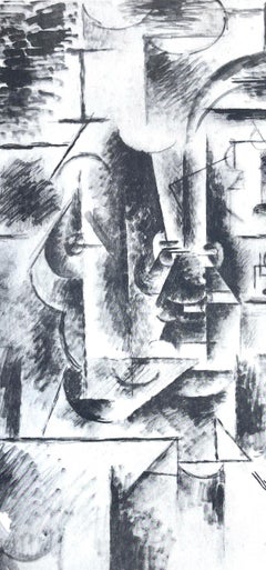 Pablo Picasso, Man with Pipe, from Fifteen Drawings, 1946 (after)