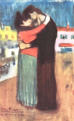 Picasso, Composition, Les Bleus de Barcelone (après)