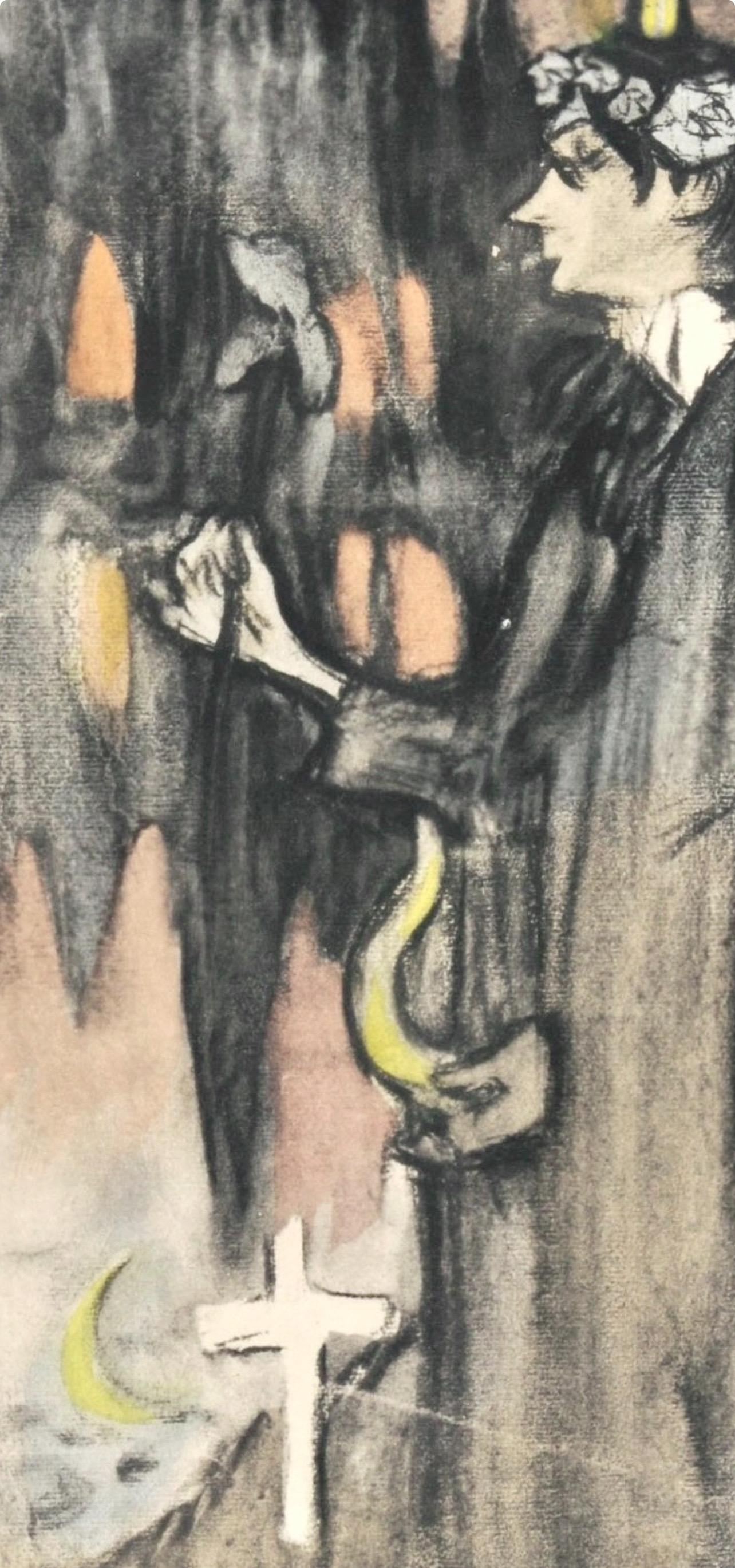 Picasso, Composition, Les Bleus de Barcelone (après) - Moderne Print par Pablo Picasso