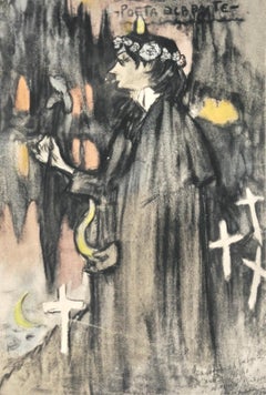 Picasso, Composition, Les Bleus de Barcelone (après)