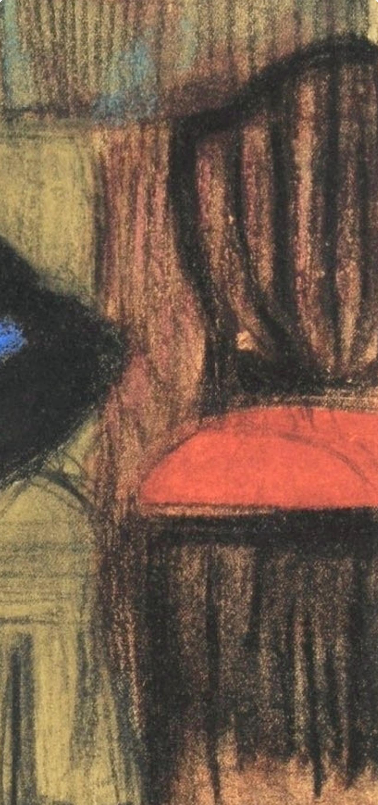 Picasso, Composition, Les Bleus de Barcelone (après) - Moderne Print par Pablo Picasso