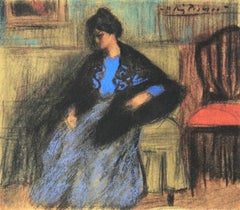 Picasso, Composition, Les Bleus de Barcelone (après)