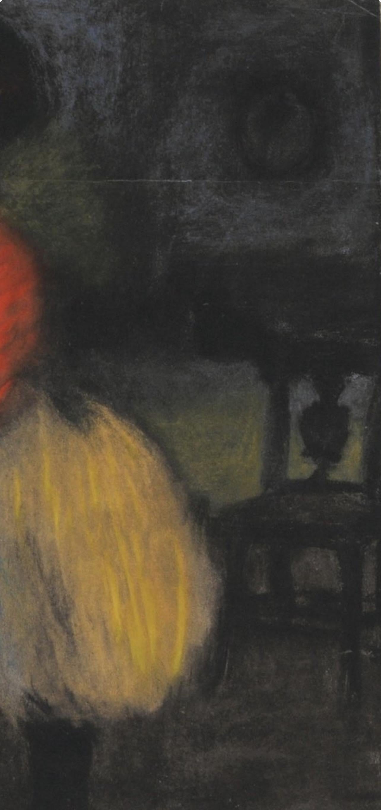 Picasso, Composition, Les Bleus de Barcelone (après) - Noir Figurative Print par Pablo Picasso