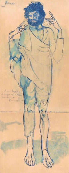 Picasso, Komposition, Les Bleus de Barcelone (nachdem)