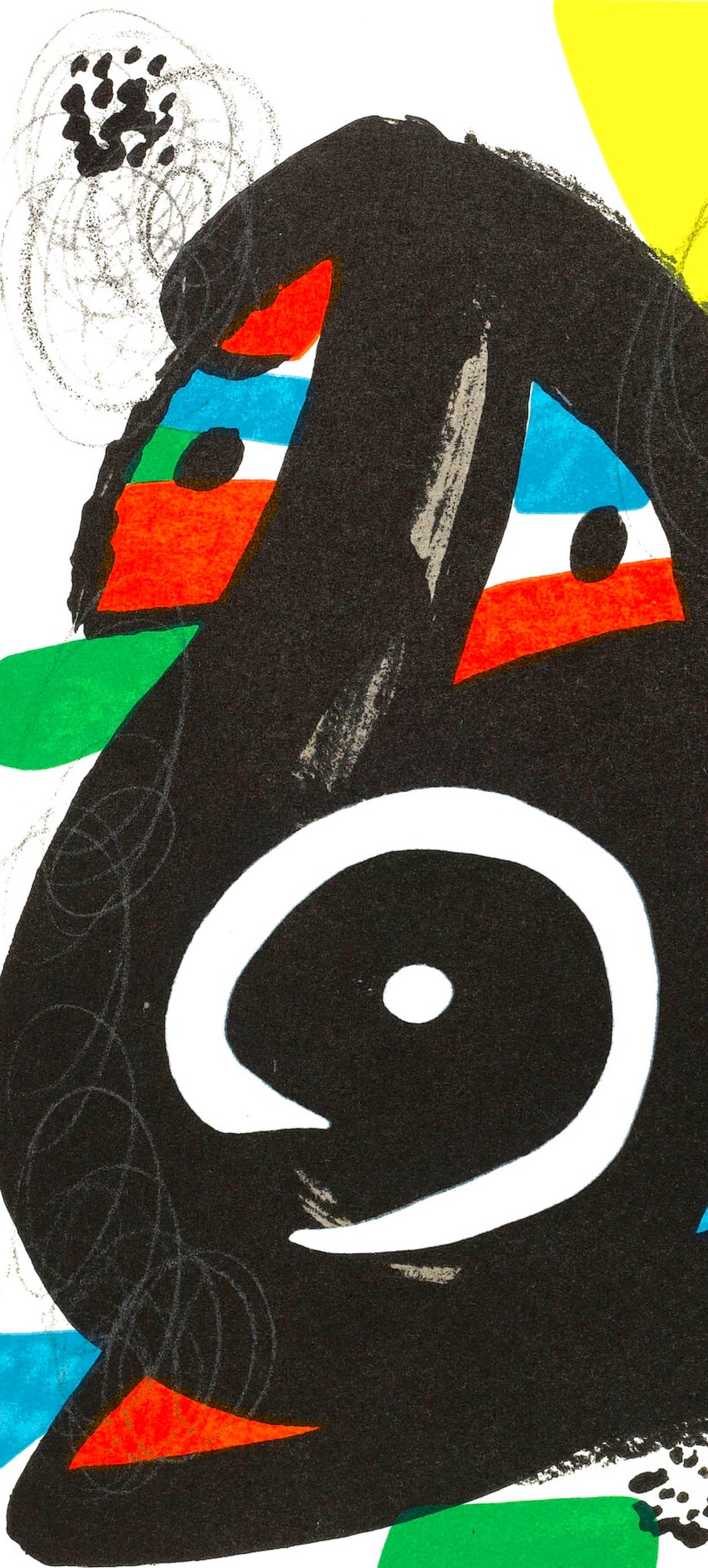 Joan Miro, The Acid Melody, from La Melodie acide, 1980 - Modern Print by Joan Miró