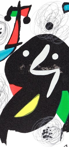 Joan Miro, The Acid Melody, from La Melodie acide, 1980