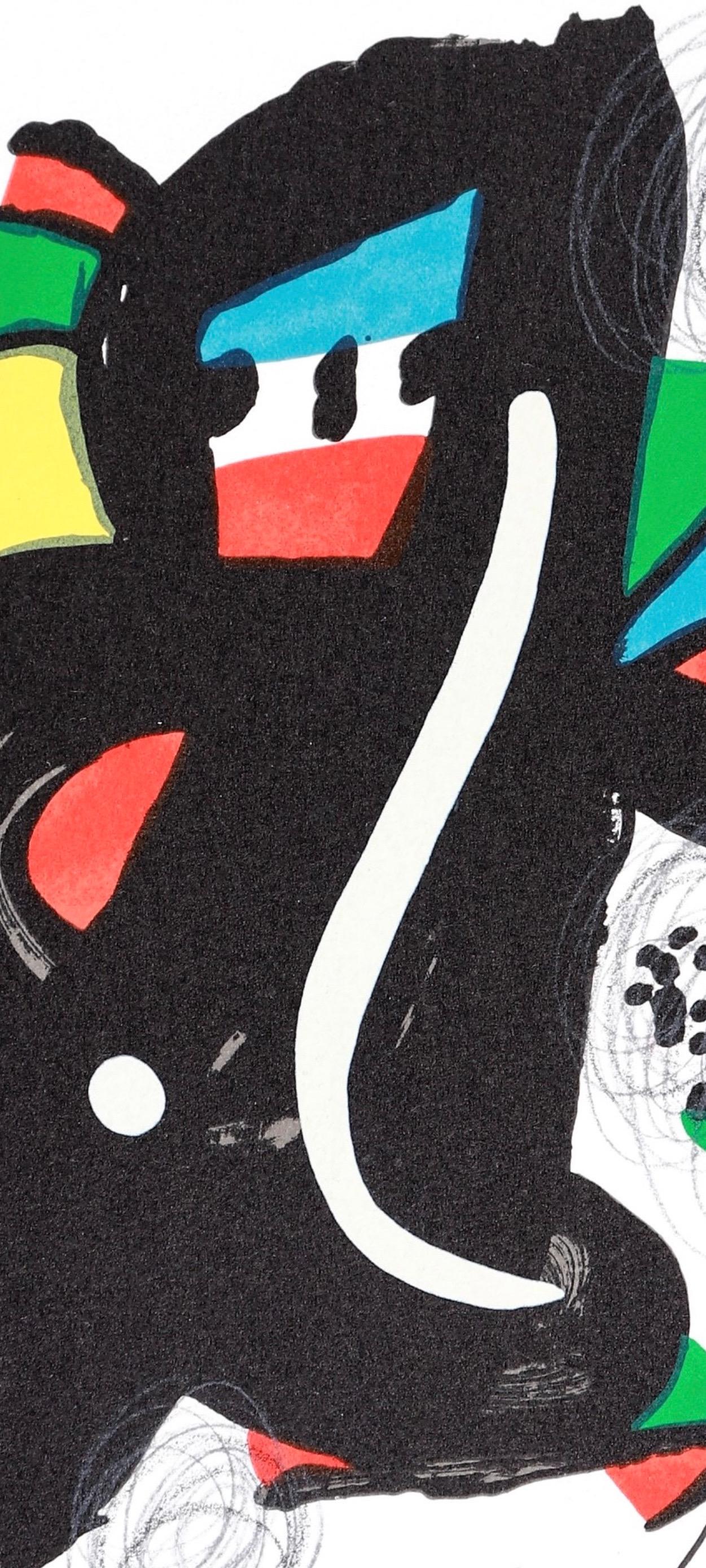 Joan Miro, The Acid Melody, from La Melodie acide, 1980 - Print by Joan Miró