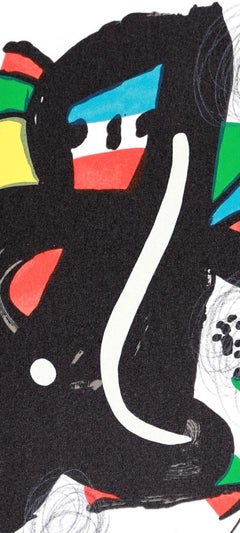 Joan Miro, The Acid Melody, from La Melodie acide, 1980