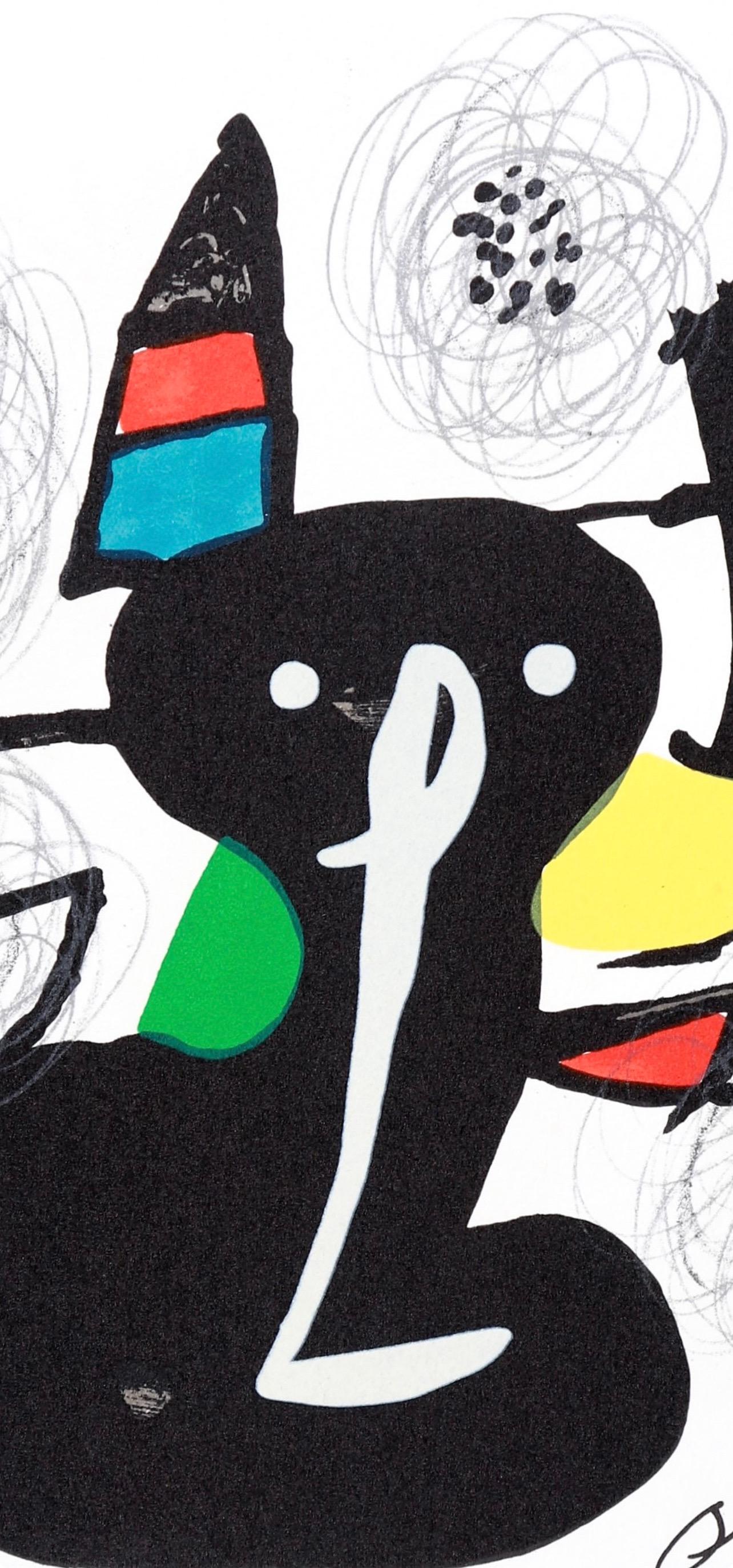 Joan Miro, The Acid Melody, from La Melodie acide, 1980 - Print by Joan Miró