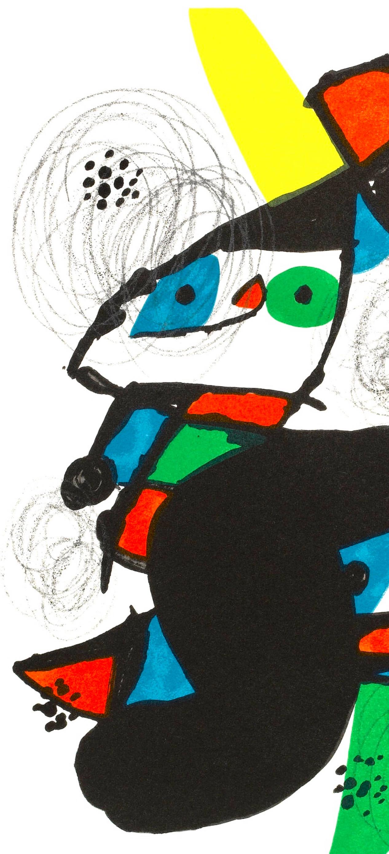 Joan Miro, The Acid Melody, from La Melodie acide, 1980 - Print by Joan Miró
