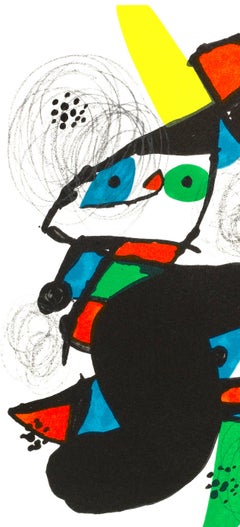 Joan Miro, The Acid Melody, from La Melodie acide, 1980